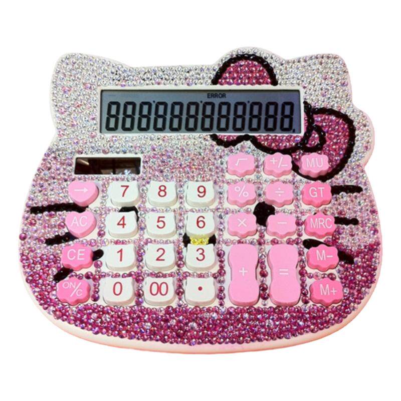hellokitty太阳能渐变色计算器