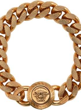 【送礼】VERSACE/范思哲 男士工艺手链