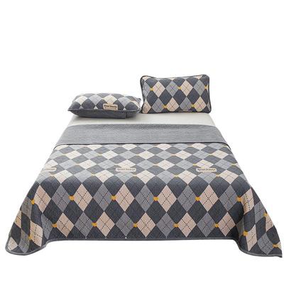 2024新款一面纯棉一面绒床盖