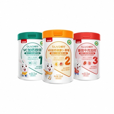 贝因美有机米糊有机胡萝卜草莓