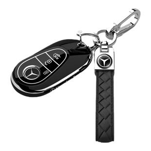 适用2024款奔驰钥匙套c260l新款glc车e300l扣gla200网红s级全包壳