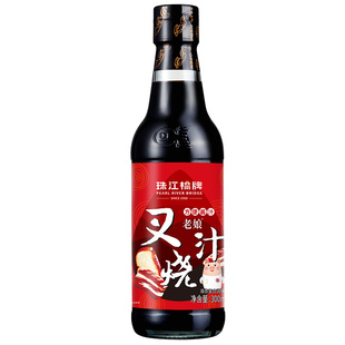 珠江桥牌叉烧汁300ml广式叉烧酱蜜汁腌料烧烤照烧汁调料糖醋酱油
