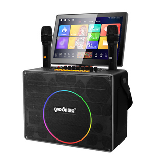 国爱K26大功率户外音箱智能网络点歌机语音手机扫码点歌移动KTV