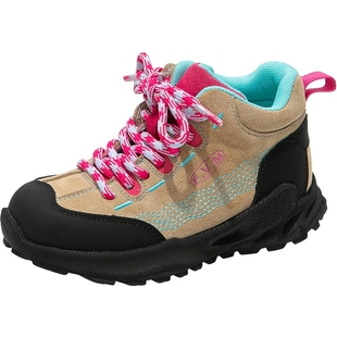 女童鞋子儿童运动鞋2025秋冬季新款高帮软底大童女孩轻便户外登山