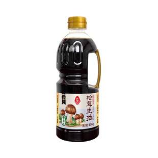 莲花松茸特级生抽酿造酱油0添加880g*1