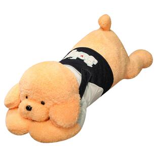 趴趴狗狗长条睡觉抱枕毛绒玩具公仔床上布娃娃大号玩偶男女生礼物