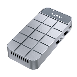 麦沃m2固态硬盘盒80Gbps适用雷电5/4/USB4外接盒8TB扩容Mac必备