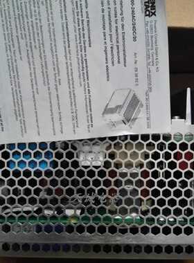 议价全新进口原装菲尼克斯电源QUINT-PS-100-240AC/24VDC/20 2938