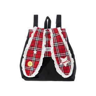 TheGreenParty星星兔子双肩包女初中生书包大容量通勤包学生背包