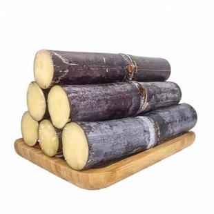 广西黑皮甘蔗新鲜现砍当季孕妇水果紫皮甘蔗脆甜中段整箱黑皮甘蔗