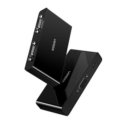 绿联vga分配器一进二出转换器