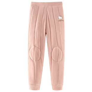 儿童保暖裤加绒加厚秋冬棉裤校服神器夹棉暖暖裤女童秋裤打底绒裤