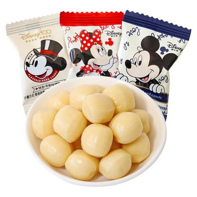 迪士尼牛奶硬糖喜糖糖果盘子前台