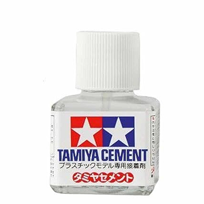 田宫白盖胶水模型专用胶水tamiya cement 87003溶剂型溶解型 40ml
