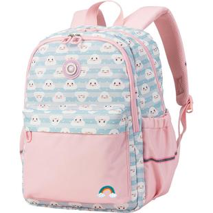 超 轻轻便软卡拉羊儿 童书包女 孩小学生一二年级双肩包男 生