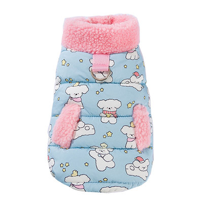 嬉皮狗小狗狗衣服比熊泰迪雪纳瑞幼犬秋冬中小型犬专用宠物狗绒衣