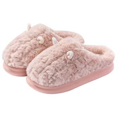 可爱棉拖鞋女士冬季2025新款保暖
