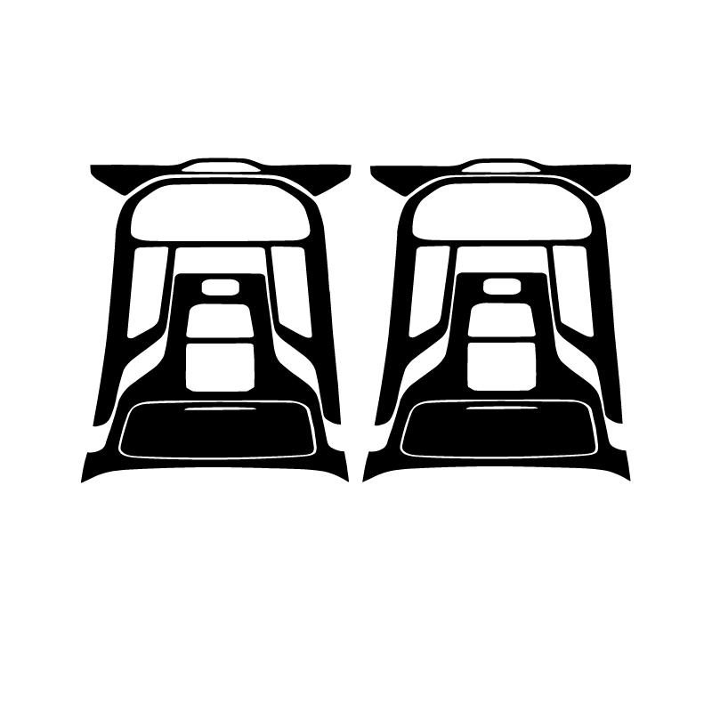 适用奔腾t77内饰改装排挡装饰