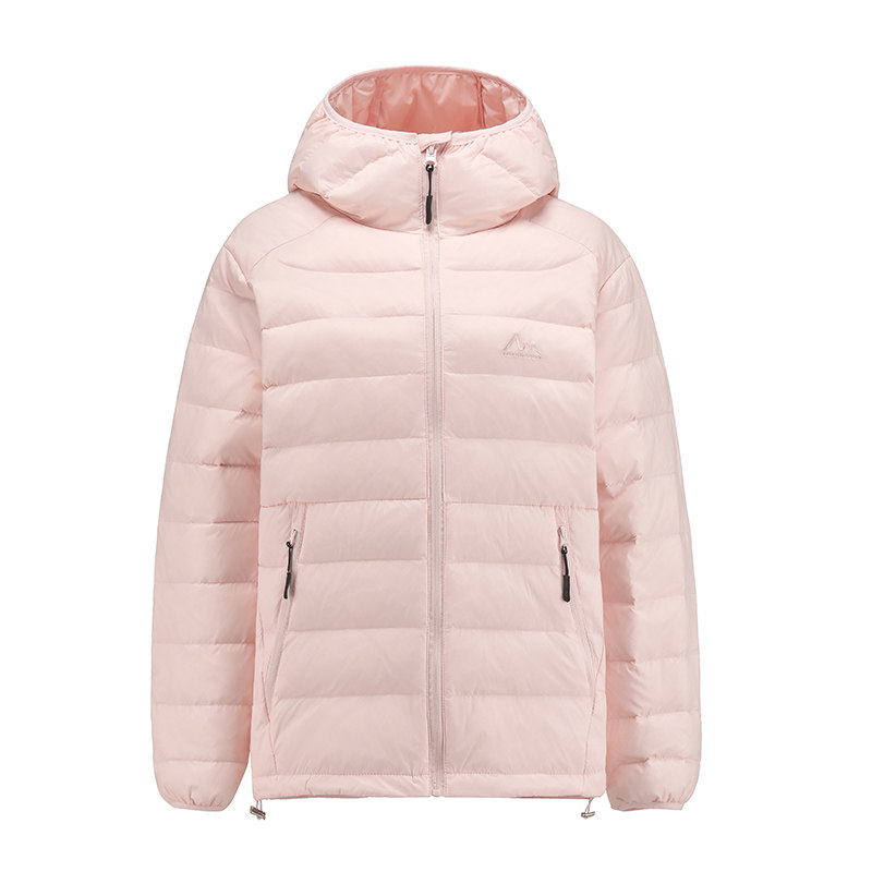 雪山排骨轻薄羽绒服女潮流外套
