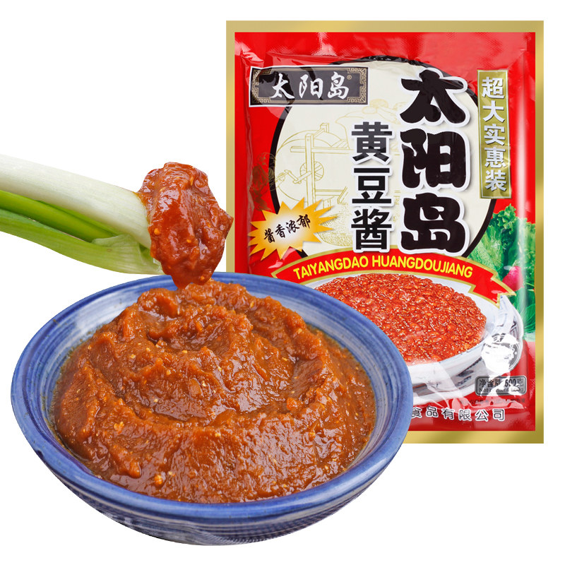 太阳岛老北京整箱包邮黄豆酱豆酱