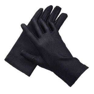 男士珠宝手套弹力紧身黑白舞蹈表演礼仪指挥司仪手套拍照婚纱男女