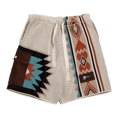 马登工装纳瓦霍针织短裤男夏