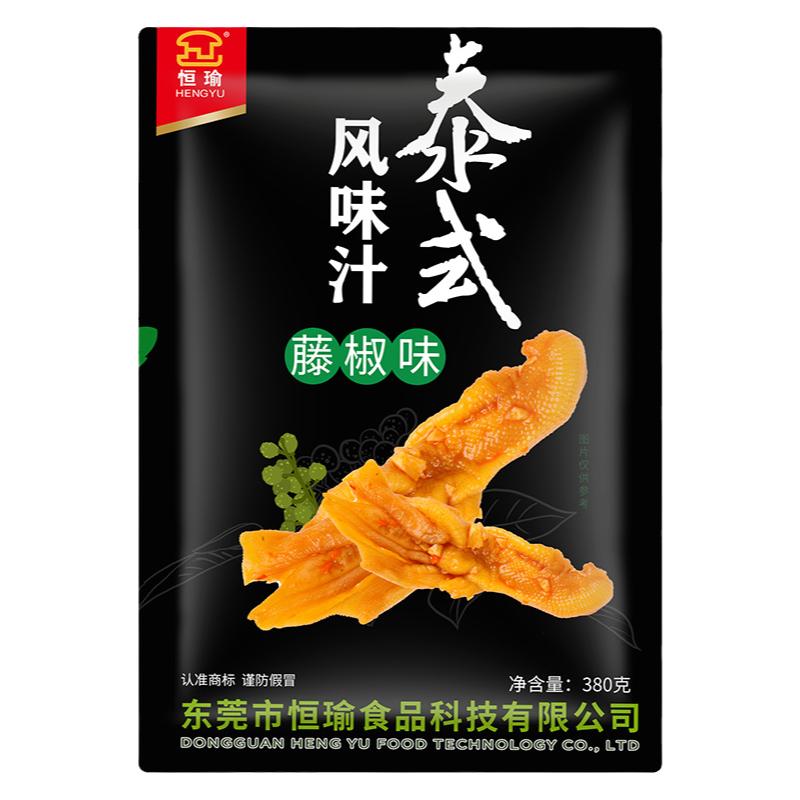 泰式风味汁柠檬麻辣滕椒380克