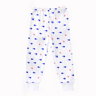 宝宝秋裤纯棉打底裤婴儿裤子春秋可开裆男女童家居线裤单条1-3岁