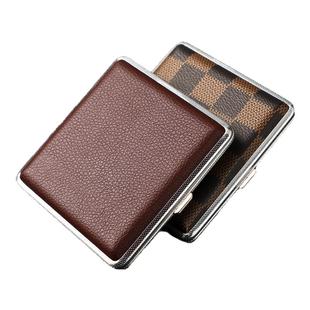 香烟盒男便携烟盒20支装男士高档粗细支烟盒空盒烟盒保护盒装烟盒