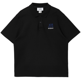 杰克琼斯男装BSQ联名春季新款潮流舒适纯棉宽松短袖POLO衫翻领T恤