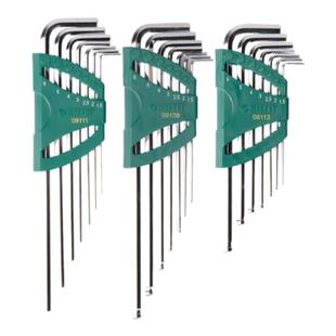 世达内六角扳手套装六角螺丝刀六棱工具六角匙内6角梅花形内六方