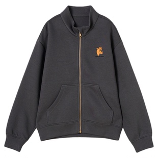 【五明治空气层外套】棉叔叔女童学院风立领夹克软糯秋新儿童上衣