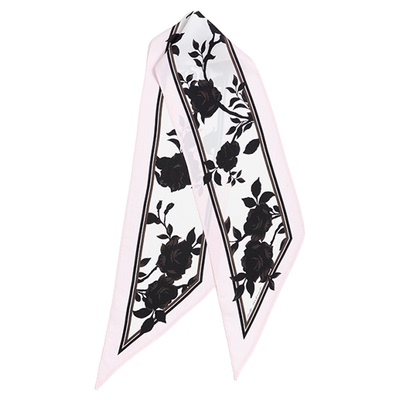 self-portrait桑蚕丝混纺丝巾