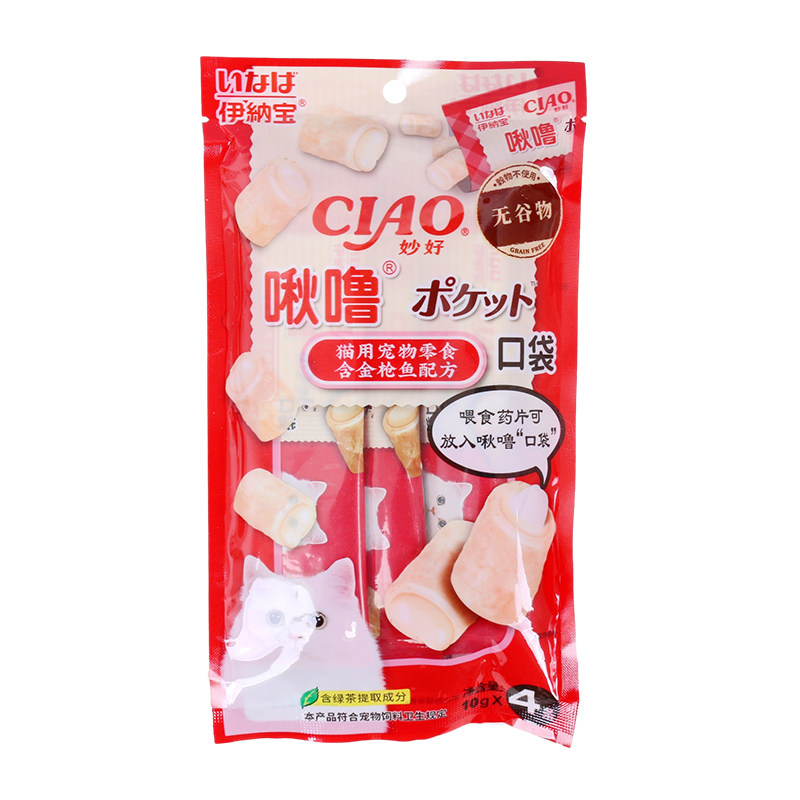 伊纳宝啾噜比猫咪零食