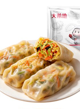 大希地薄皮蔬菜卷低脂营养代餐