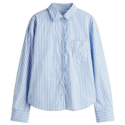 HM2026春季新款女装大廓形府绸衬衫1316799