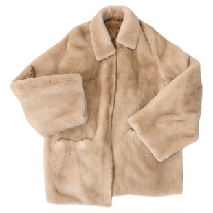 SOLSOL买手店 ADAPLAYS 25秋冬 设计师品牌 复古两面穿水貂外套