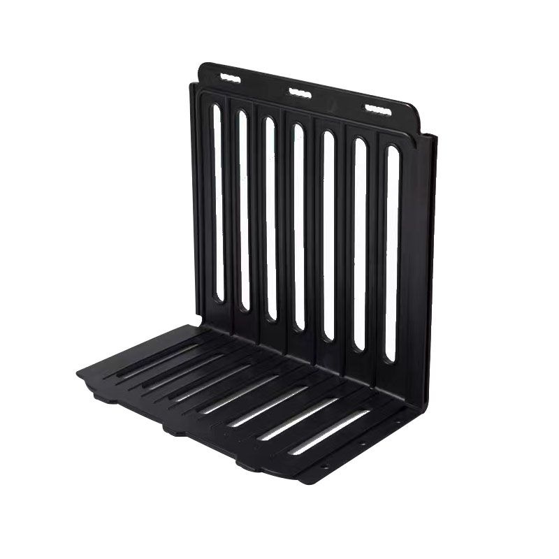 水果护栏永辉款超市生鲜挡板隔板果蔬加厚围栏堆头塑料黑色隔断