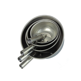 猪用不锈钢饮水碗猪用饮水器饮水嘴不锈钢饮水管双头丝管卡扣配件