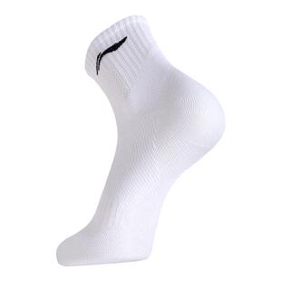 李宁运动袜子男款跑步棉质透气吸汗抗菌防臭篮球羽毛球短袜女正品