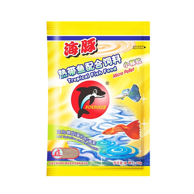 海豚增艳小颗粒薄片不浑水鱼饲料