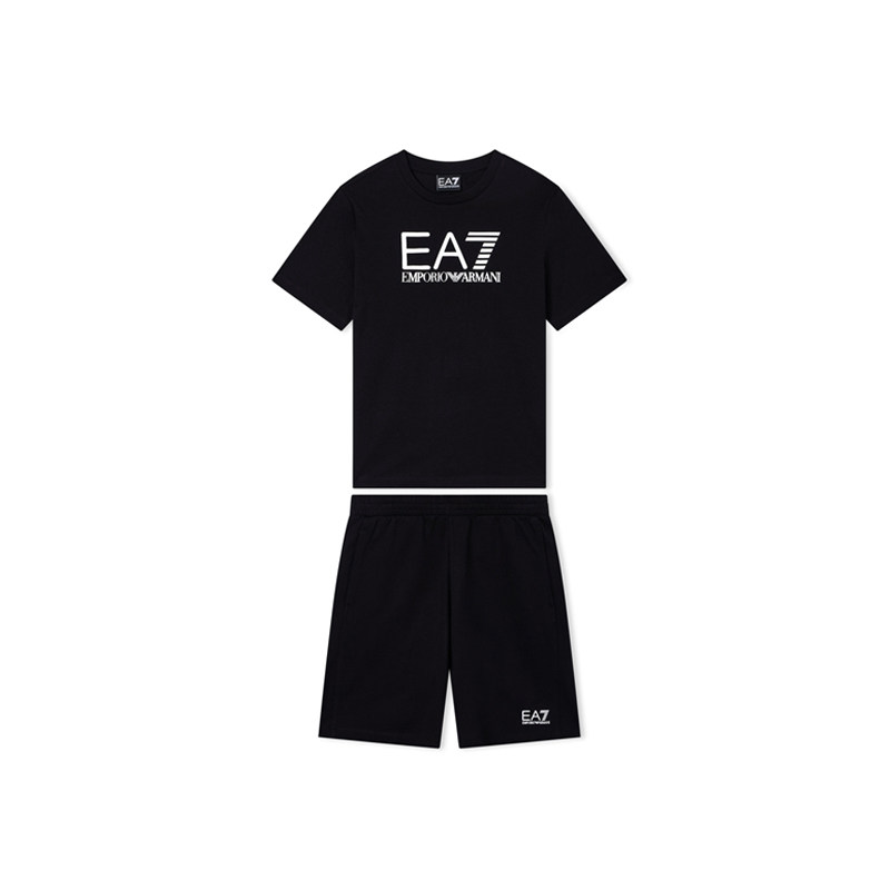 【自营】EMPORIO ARMANI/阿玛尼夏季男士儿童款日常休闲运动套装