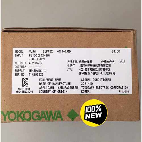 VJR6-017-1ANN  横河電機 YOKOGAWA询价