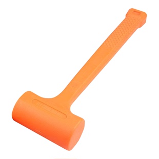 橡胶锤工业级装修贴瓷砖木地板塑料榔头无弹力一体式多功能安装锤