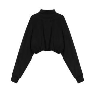 无以幻象 x 陈太太CHENTAITAI 高领长袖抽绳卫衣