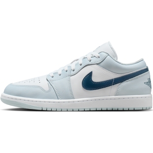 耐克乔丹男子轻便AJ1板鞋春季低帮平底运动鞋缓震JORDAN 553558