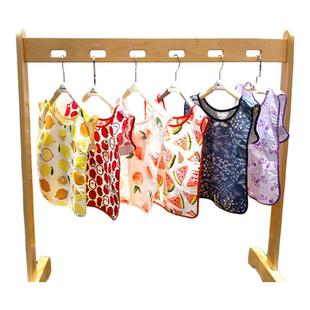 宝宝儿童加厚围裙幼儿园水区工作水果围裙食物自备对应图案小号围