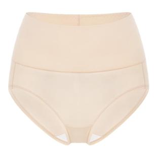 全棉时代女士高腰塑形收腹三角内裤提臀高弹轻压纯棉短裤2025新款