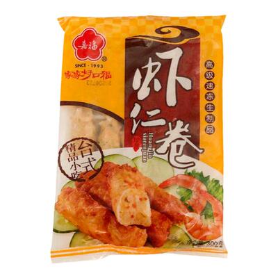 300g油炸虾味半成品速冻点心