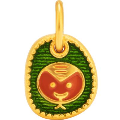 明牌珠宝黄金十二生肖吊坠